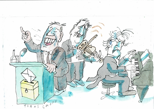 Cartoon: Wahlen (medium) by Jan Tomaschoff tagged wahlkampf,wahlkampf