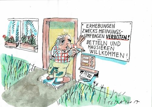Cartoon: Wahlumfragen (medium) by Jan Tomaschoff tagged wahlen,wahlkampf,umfragen,wahlen,wahlkampf,umfragen