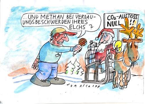 Cartoon: Weihnachten (medium) by Jan Tomaschoff tagged weihnachten,weihnachten