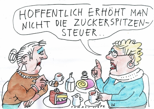 Cartoon: Zucker (medium) by Jan Tomaschoff tagged zucker,diabetes,gesundheit,steuern,zucker,diabetes,gesundheit,steuern