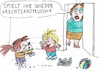 Cartoon: Anspruch (small) by Jan Tomaschoff tagged kita,betreuung,familie,kind