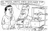 Cartoon: Ausstieg (small) by Jan Tomaschoff tagged atomausstieg,akw,atomkraft,energie,glos,gabriel