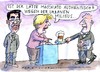 Cartoon: Authentisch (small) by Jan Tomaschoff tagged angela,merkel,urban