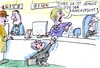 Cartoon: Bankenaufsicht (small) by Jan Tomaschoff tagged banken,finanzkrise