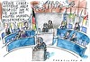 Cartoon: Cyberattacke (small) by Jan Tomaschoff tagged cyberangriff,bundestag,hacker