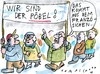 Cartoon: Das Volk (small) by Jan Tomaschoff tagged pegida,volk