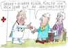Cartoon: Doku (small) by Jan Tomaschoff tagged gesundheit,krankenhaus,bürokratie,dokumentation