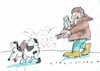 Cartoon: drahtlos (small) by Jan Tomaschoff tagged technik