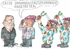 Cartoon: Drohnenschutz (small) by Jan Tomaschoff tagged drohnen,krieg,waffen,bundeswehr,pistorius