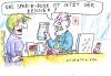 Cartoon: E-Book (small) by Jan Tomaschoff tagged ebook,buch,lesen,literatur,medien,kindle