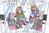 Cartoon: Ebola (small) by Jan Tomaschoff tagged talkshows,ebola