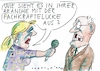 Cartoon: Fachkräfte (small) by Jan Tomaschoff tagged fachkräfte,mangel,altersstruktur,demografie