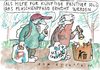 Cartoon: Flaschenpfand (small) by Jan Tomaschoff tagged altersarmut,renten