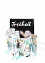 Cartoon: Freiheit (small) by Jan Tomaschoff tagged vielfalt,freiheit