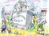 Cartoon: Generationenvertrag (small) by Jan Tomaschoff tagged demographie,rentenhöhe