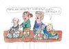 Cartoon: generationsn (small) by Jan Tomaschoff tagged jugend,alter,demografie