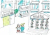 Cartoon: Genetik (small) by Jan Tomaschoff tagged dna,rna,genetik