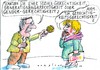 Cartoon: Gerechtigkeit (small) by Jan Tomaschoff tagged soziales,generationen,gender