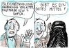 Cartoon: Gleichheit (small) by Jan Tomaschoff tagged gleichheit,gender,burka