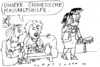 Cartoon: Haushaltshilfe (small) by Jan Tomaschoff tagged china