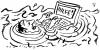 Cartoon: Hilfe! (small) by Jan Tomaschoff tagged hilfe,sos,insolvenz