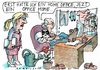 Cartoon: Home office (small) by Jan Tomaschoff tagged arbeit,freizeit