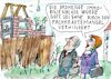 Cartoon: Immobilienblase (small) by Jan Tomaschoff tagged immobilien,bauen,fachkräfte