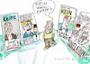 Cartoon: keins (small) by Jan Tomaschoff tagged wahlkampt,2015,inflation,lockdown