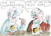 Cartoon: klimaneutral (small) by Jan Tomaschoff tagged klima,politiker,versprechen