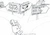 Cartoon: Krebsbehandlung (small) by Jan Tomaschoff tagged onkologie,krebs,tumor,adjuvante,behandlung