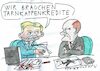 Cartoon: Kredite (small) by Jan Tomaschoff tagged lindner,statsschulden,schattenhaushalt