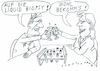 Cartoon: liquid biopsy (small) by Jan Tomaschoff tagged gesundheit,labor,test,biopsie