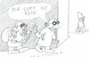 Cartoon: Luft (small) by Jan Tomaschoff tagged luft,atmung,medizin
