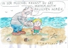 Cartoon: Mikroplastik (small) by Jan Tomaschoff tagged umwelt,mikroplastik,meer