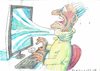 Cartoon: Netz (small) by Jan Tomaschoff tagged internet,cyberangriff