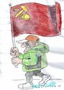 Cartoon: Netzrevolution (small) by Jan Tomaschoff tagged pc,internet,revolution