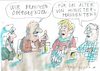 Cartoon: Obergrenze (small) by Jan Tomaschoff tagged asyl,bayern