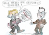 Cartoon: Ökodiktatur (small) by Jan Tomaschoff tagged lindner,wissing,umwelt,tempolimit