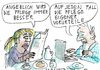 Cartoon: Pflege (small) by Jan Tomaschoff tagged vorurteile,hass,internet