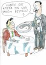 Cartoon: Pizza (small) by Jan Tomaschoff tagged essen,wohlfühlen,philosophie,europa,asien