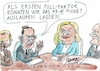 Cartoon: Pull-Faktor (small) by Jan Tomaschoff tagged migration,sparen,deutschlandticket