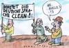 Cartoon: Puristen (small) by Jan Tomaschoff tagged sprache,nationalismus