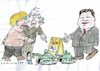 Cartoon: rutschig (small) by Jan Tomaschoff tagged china,handel,menschenrechte,hong,kong