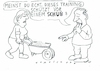Cartoon: Schub (small) by Jan Tomaschoff tagged gesundheit,ms,schub