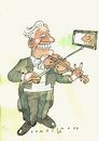 Cartoon: Selfie (small) by Jan Tomaschoff tagged handy,selfie,narzissmus,musik