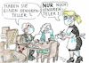 Cartoon: Senioren (small) by Jan Tomaschoff tagged corona,gastronomie,senioren,priorisierung