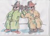Cartoon: Spoinage 2 (small) by Jan Tomaschoff tagged spionage
