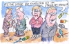 Cartoon: Stand-By (small) by Jan Tomaschoff tagged schwarzgelb,merkel,westerwelle,seehofer,pofalla,cdu,csu,fdp