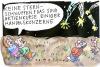 Cartoon: Sternenhimmel (small) by Jan Tomaschoff tagged finanzkrise,aktienkurse,handelskonzerne