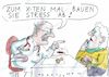 Cartoon: Stressabbau (small) by Jan Tomaschoff tagged stress,medizin,gespräch